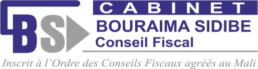 Logo Cabinet Bouraïma SIDIBE, conseil fiscal